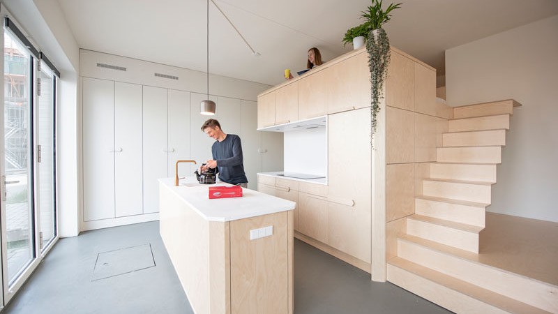 45平米公寓,阿姆斯特丹,Heren 5 Architects&Paul Timmer