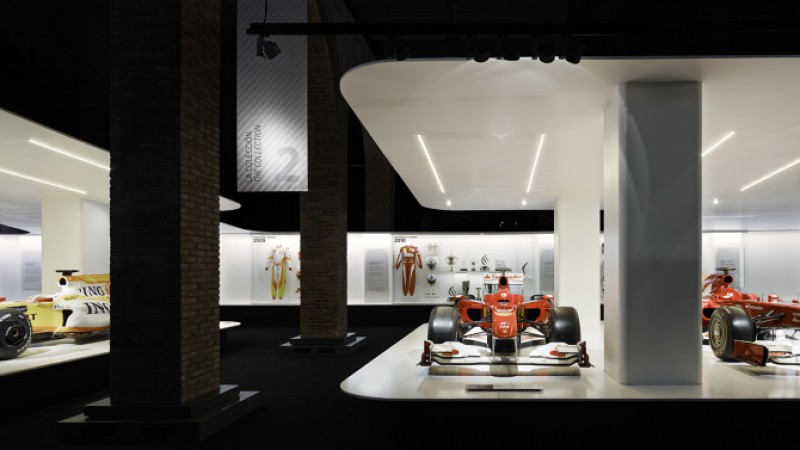 Fernando Alonso展览,西班牙马德里,Isern Serra & Sylvain Carlet & Mediapro exhibitions