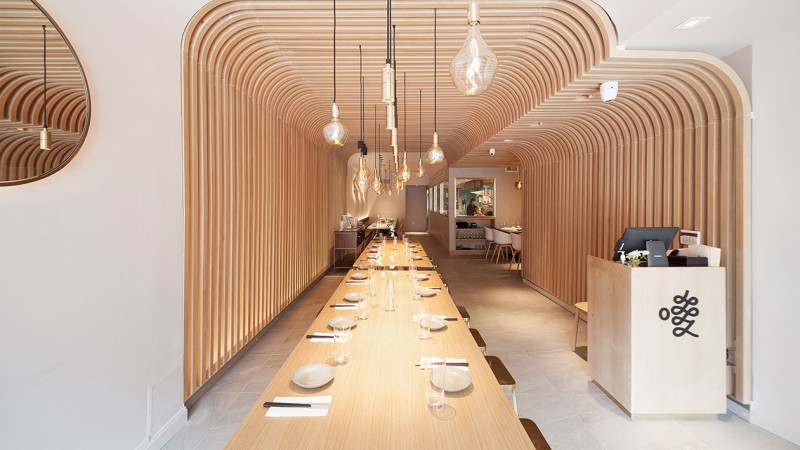 SLURP米线店,美国纽约, 新实建工作室