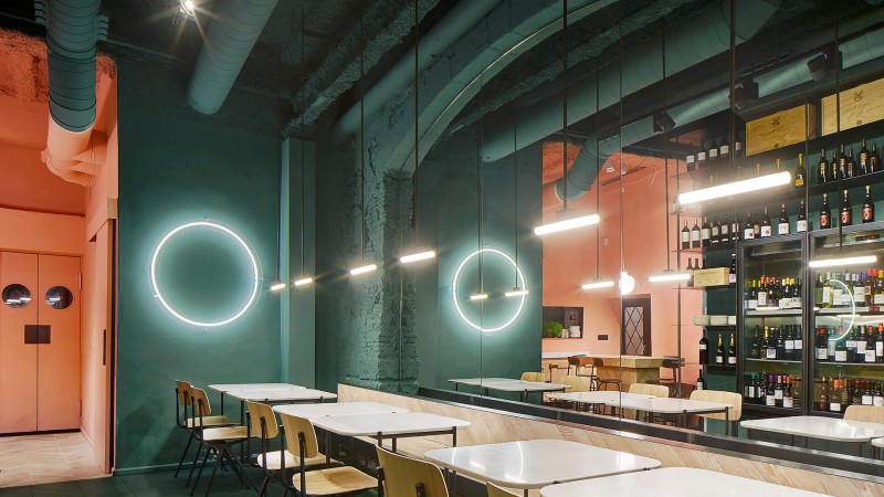 Orvay酒吧,西班牙巴塞罗那,Isern Serra&Sylvain Carlet