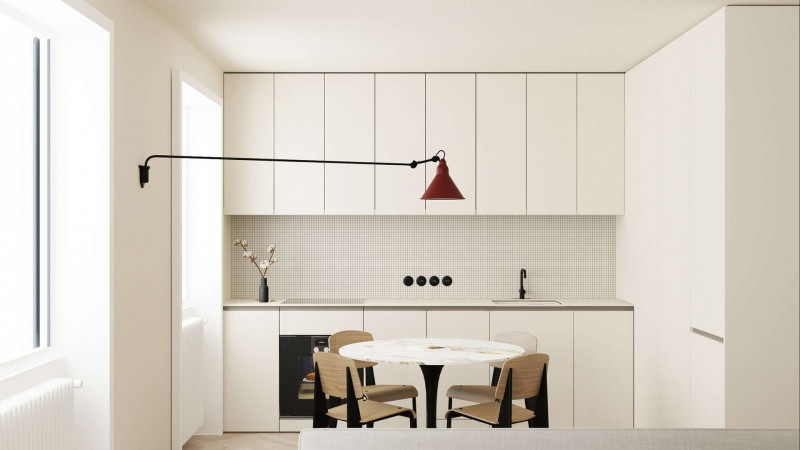 斯堪的纳维亚风格公寓,丹麦哥本哈根,Emil Dervish