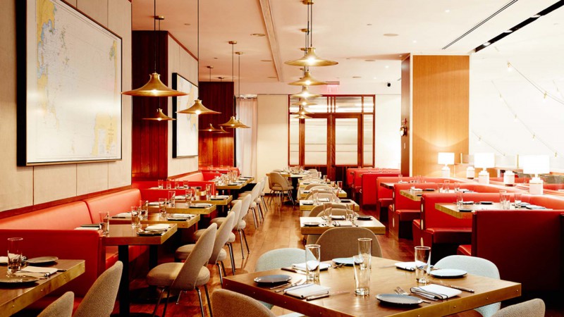 蓝鳍餐厅,美国纽约,Robert McKinley Studio