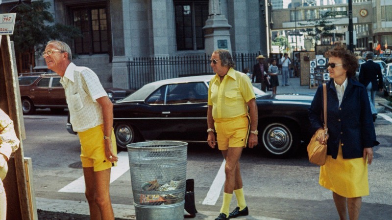 从未出现过的彩色作品,美国纽约,摄影师Vivian Maier