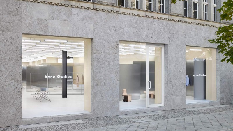 Acne Studios服装店,德国柏林,Bubab Architects