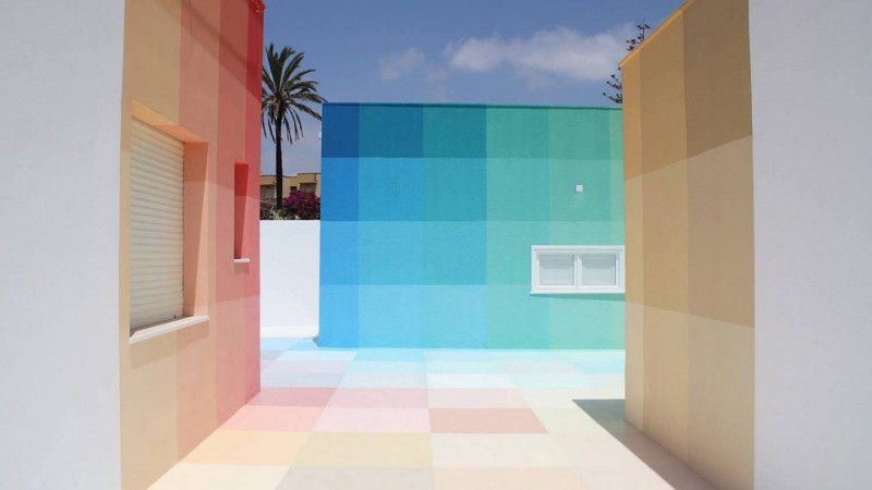 "86+73"艺术装置,意大利西西里,Alberonero