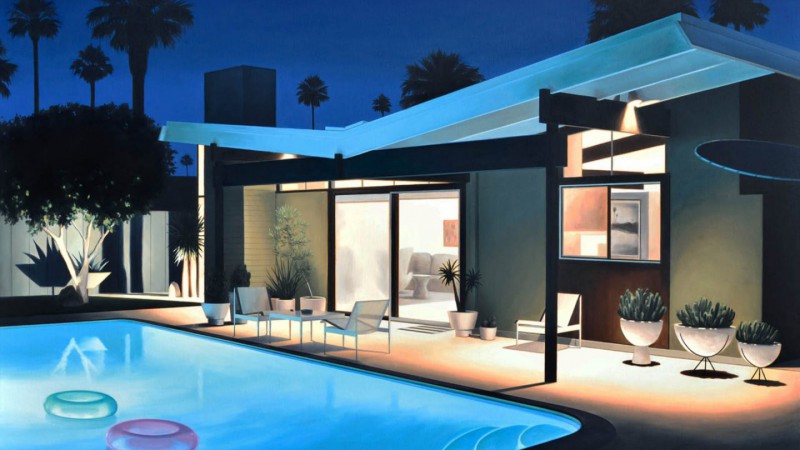 Modern Leisure系列绘画,美国洛杉矶,Danny Heller