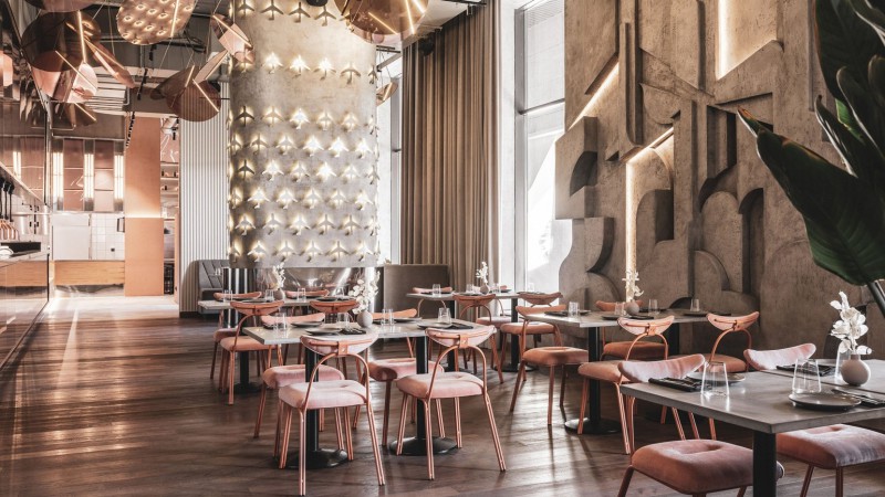 Polet咖啡厅,俄罗斯莫斯科,Asthetique