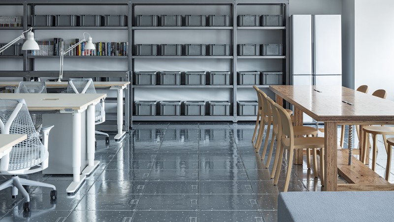 Rhizomatiks办公室,日本东京,Schemata Architects