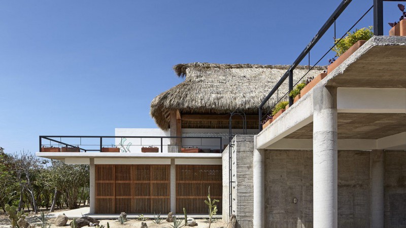 Casa Cal别墅,墨西哥瓦哈卡,BAAQ’Arquitectura