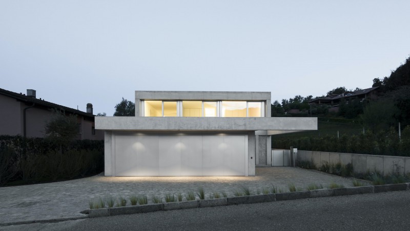 The Concrete Villa住宅,瑞士卢加诺, DF__DC