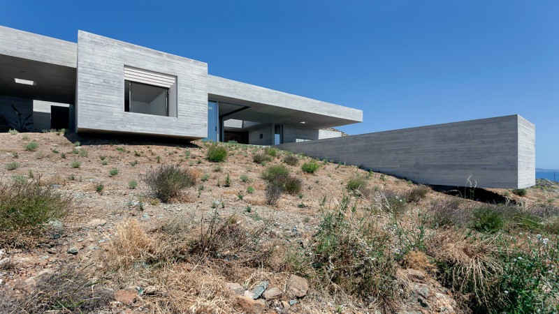 Lap Pool House,希腊蒂诺斯,Aristides Dallas Architects