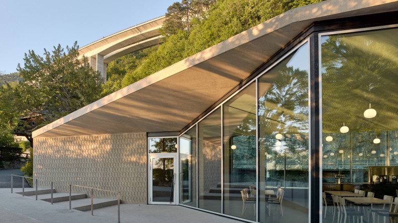 Jardin Anglais咖啡馆,瑞士韦托,Dreier Frenzel Architecture & Communication