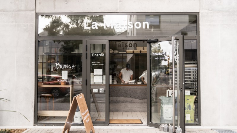 LA MAISON咖啡馆,法国南特,ATELIER MIMA