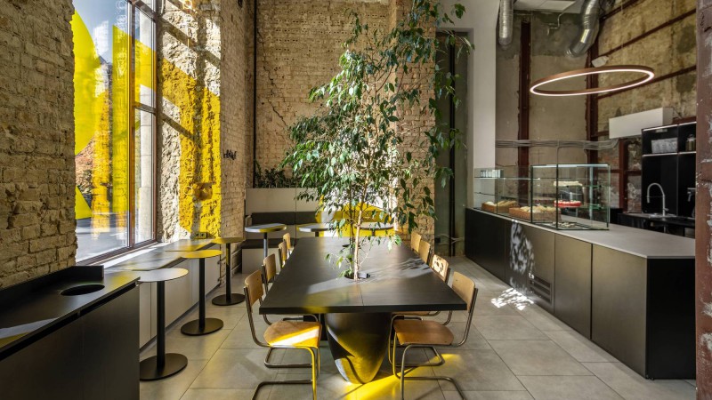 1900咖啡店,乌克兰基辅,PVA