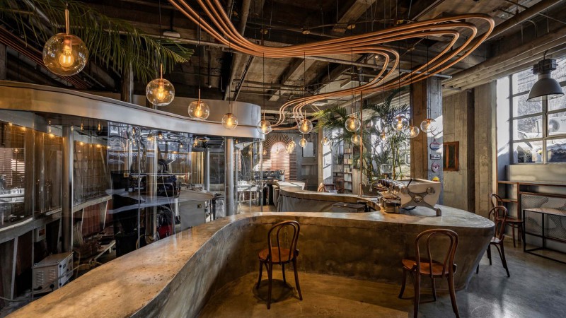 Metal Hands咖啡店翻新,中国北京,Linkchance Architects