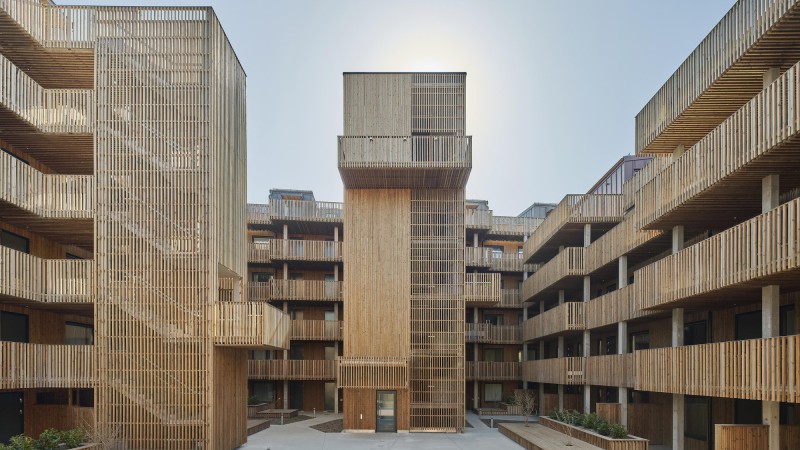 Qvillestaden公寓楼,瑞典布姆纳格登,Bornstein Lyckefors