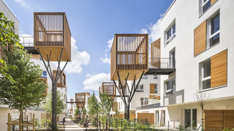 Romainville公寓,法国罗曼维尔, Brenac & Gonzalez & Associés