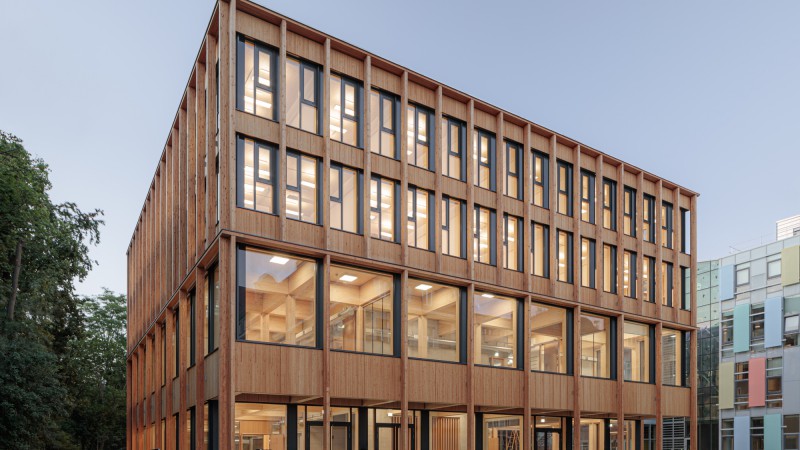 维也纳BOKU图书馆,奥地利,SWAP Architekten & DELTA