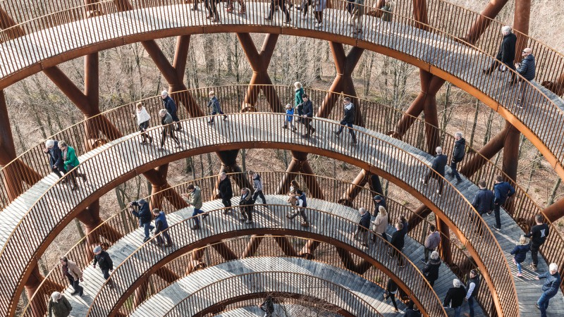 Camp Adventure观景塔,丹麦,EFFEKT