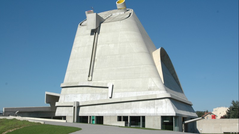 Firminy教堂,法国,Le Corbusier