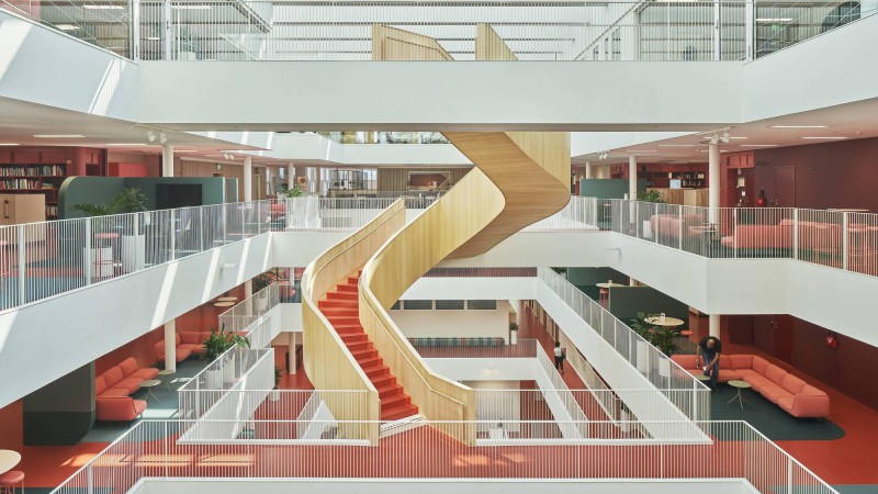 Mälardalen大学Eskilstuna校区,瑞典,AIX Arkitekter