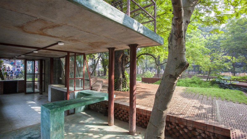 达卡大学的Shomaj Biggyan Chattar,孟加拉国,STHANIK Consultants