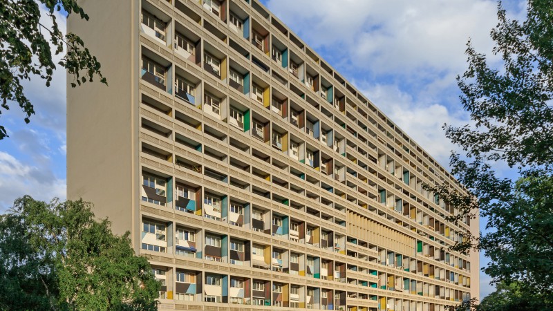 Unité d’住房,德国,Le Corbusier