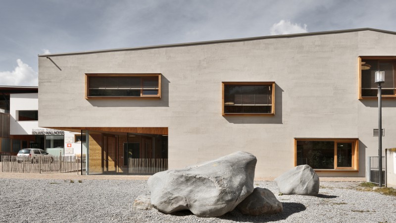 Sluderno幼儿园,意大利,Roland Baldi Architects