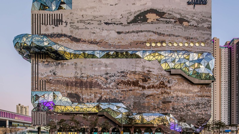 Gwanggyo的回廊,韩国,OMA