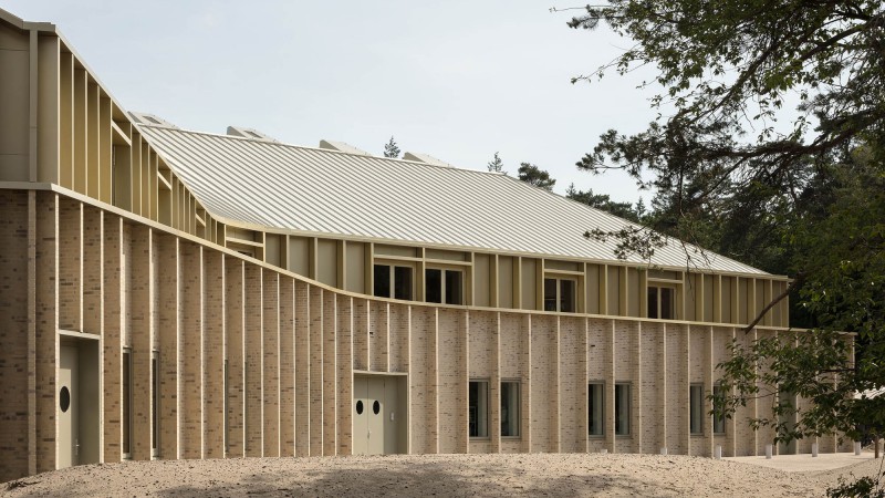 HOENDERLOO DE HOGE VELUWE国家公园游客中心,荷兰,MONADNOCK & DE ZWARTE HOND