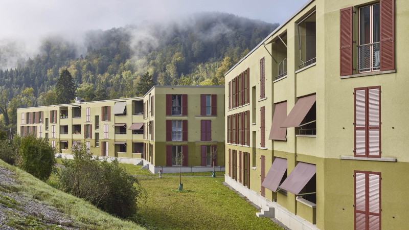 Oberzelg住房项目,瑞士,Sintzel Architekten