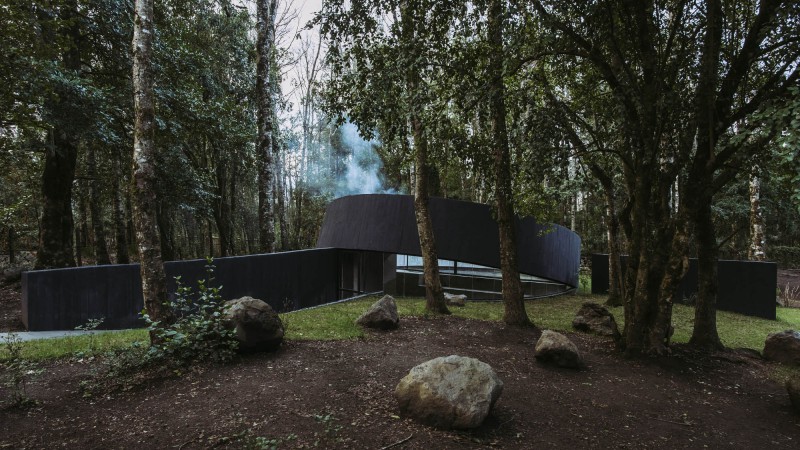 Quincho Moholy冥想空间,智利,JoséPeña