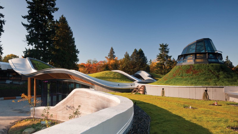 VanDusen植物园游客中心,加拿大,Perkins&Will