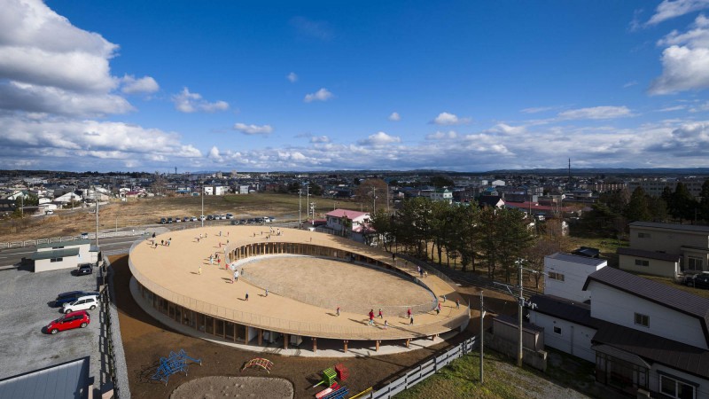 Yoshino托儿所和幼儿园,日本,Tezuka Architects