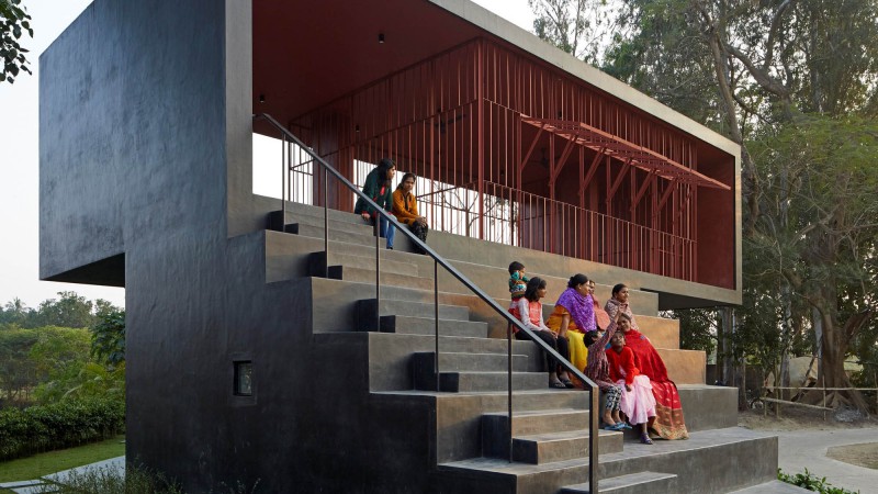 海滨会所,印度, Abin Design Studio