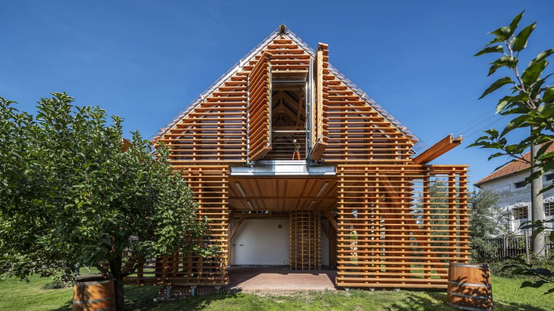 农舍扩建,捷克,Hut Architektury Martin Rajnis