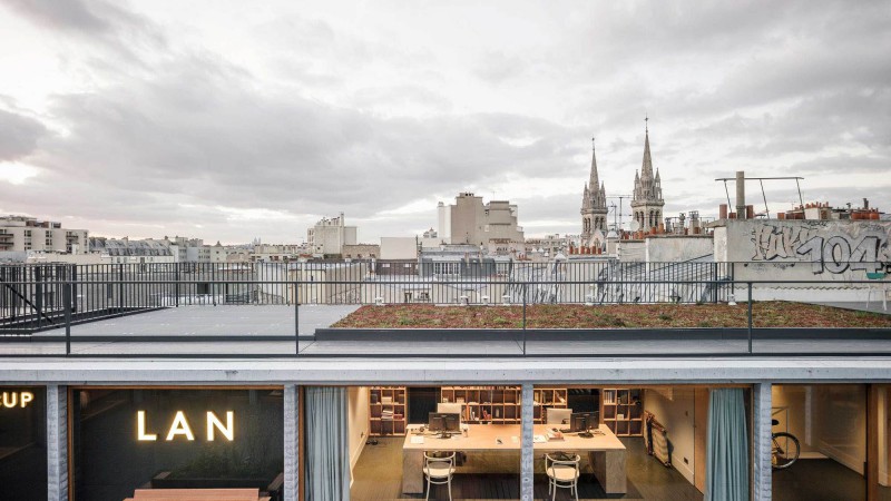 PARIS XI 办公室,法国,LAN Architecture