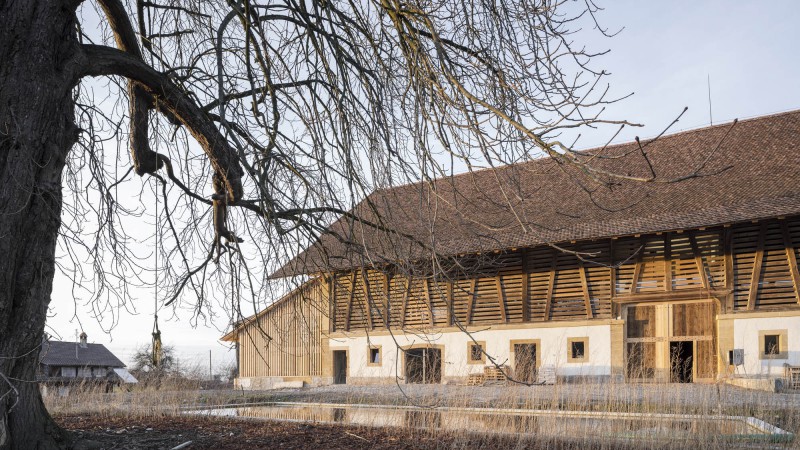 Münchenwiler城堡庄园翻新,瑞士, bernath + widmer