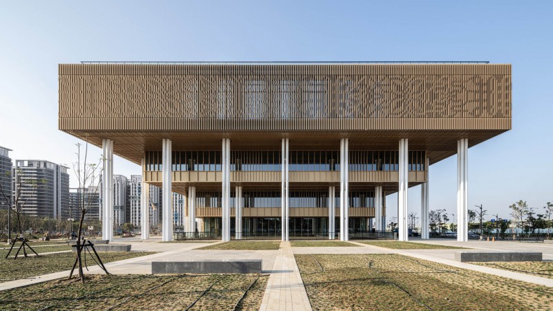 台南公共图书馆,台湾, Mecanoo & MAYU Architects
