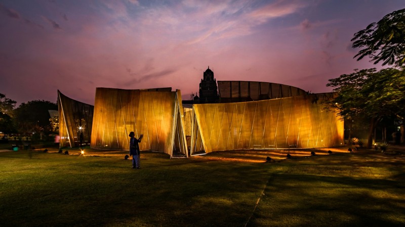 Bonjour India Experience艺术中心,印度, SpaceMatters