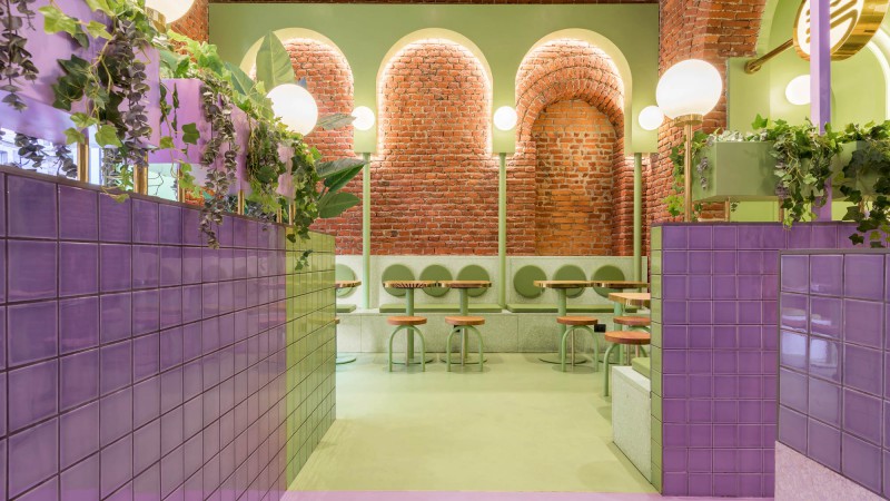 Bun Milan餐厅,意大利, Masquespacio