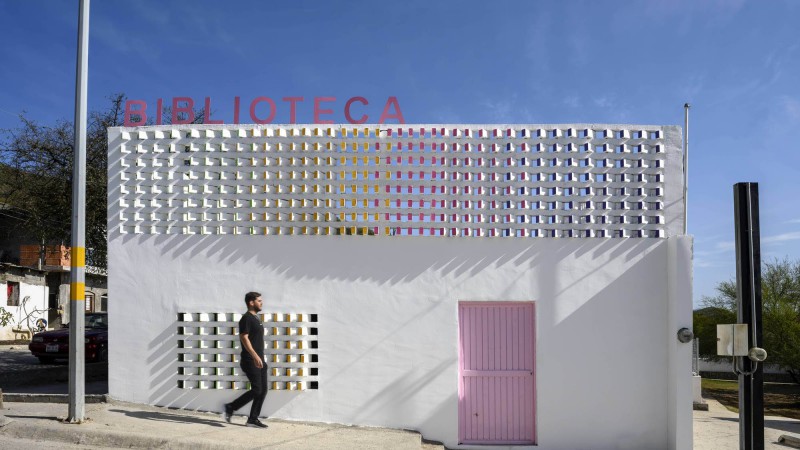 Colonia Héctor Caballero 图书馆,墨西哥, Proyecto Reacciona A.C