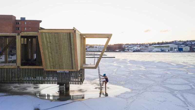 FLYT沐浴设施,挪威,Rintala Eggertsson Architects