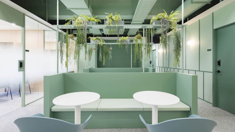 Greengrass办公室,韩国,Plainoddity