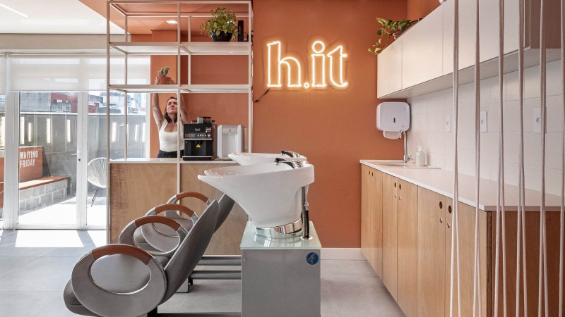 H.it美容院,巴西,Danielle Martins Arquitetura