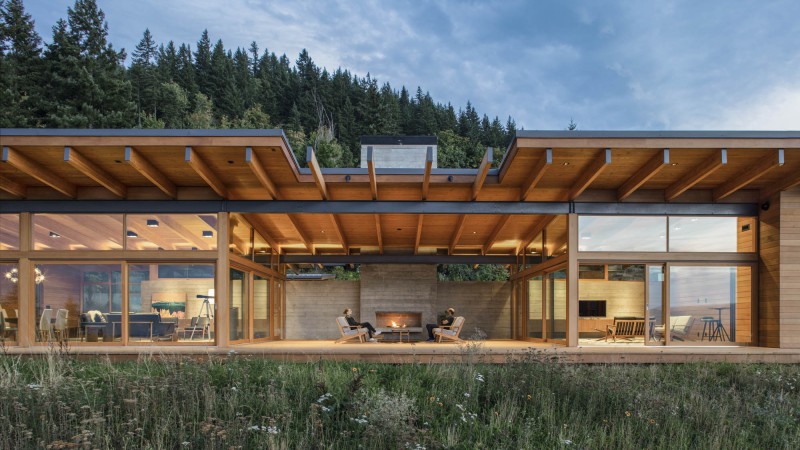 Hood River 住宅,美国,Scott | Edwards Architecture