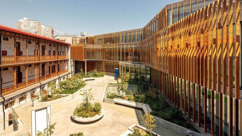 Matta Sur社区保健中心,智利,Luis Vidal + Arquitectos