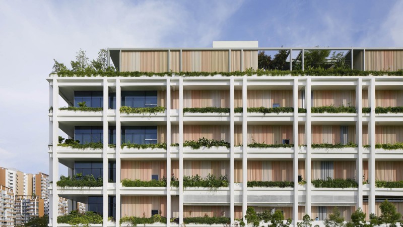 Punggol社区及综合诊所,新加坡,Serie Architects & Multiply Architects