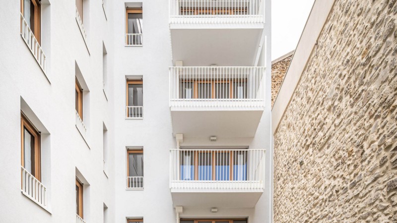 35个住房单元,巴黎,mobile architectural office