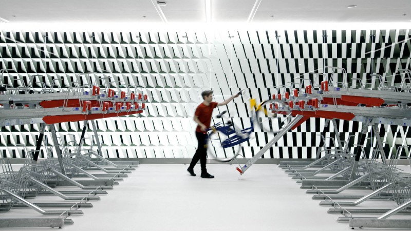 自行车停车场,荷兰, Silo & Studio Marsman
